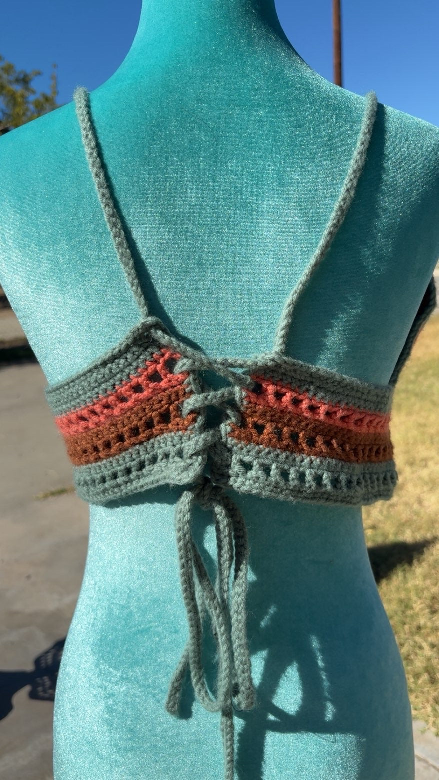 Desert river Dahlia top 2xl