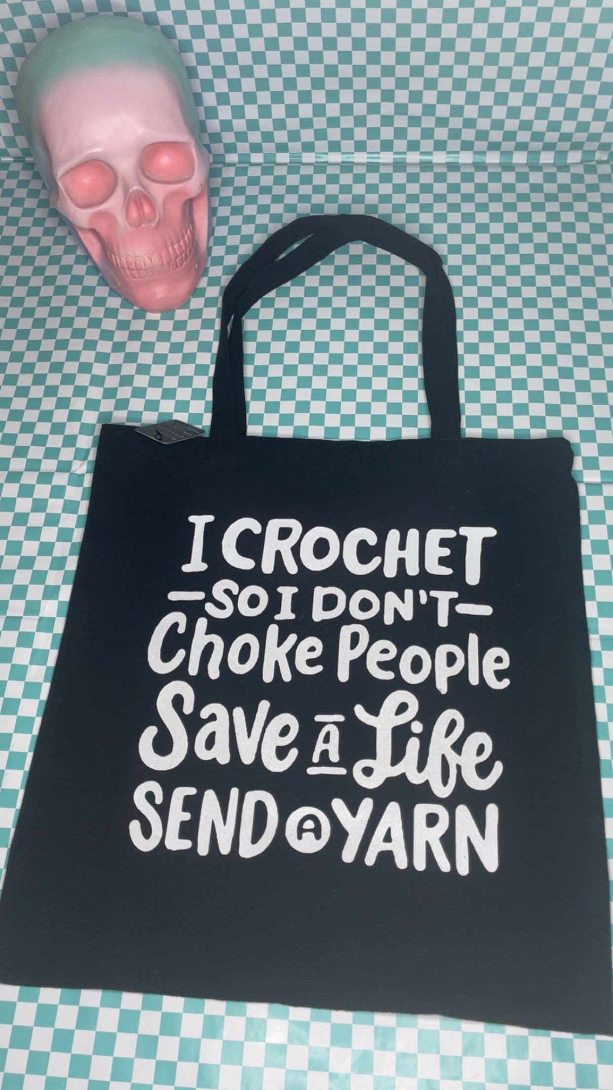 Save a life tote bag
