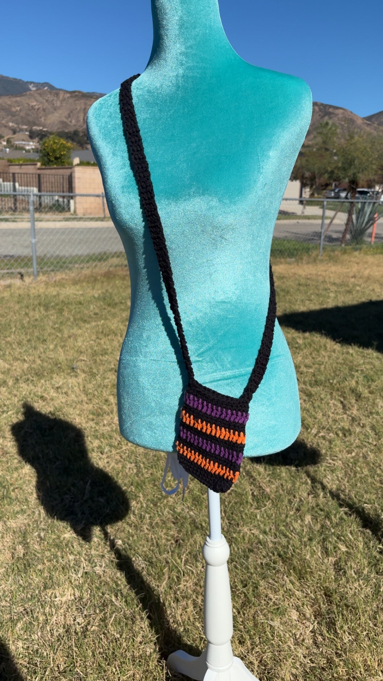 Halloween cross body minimal bag