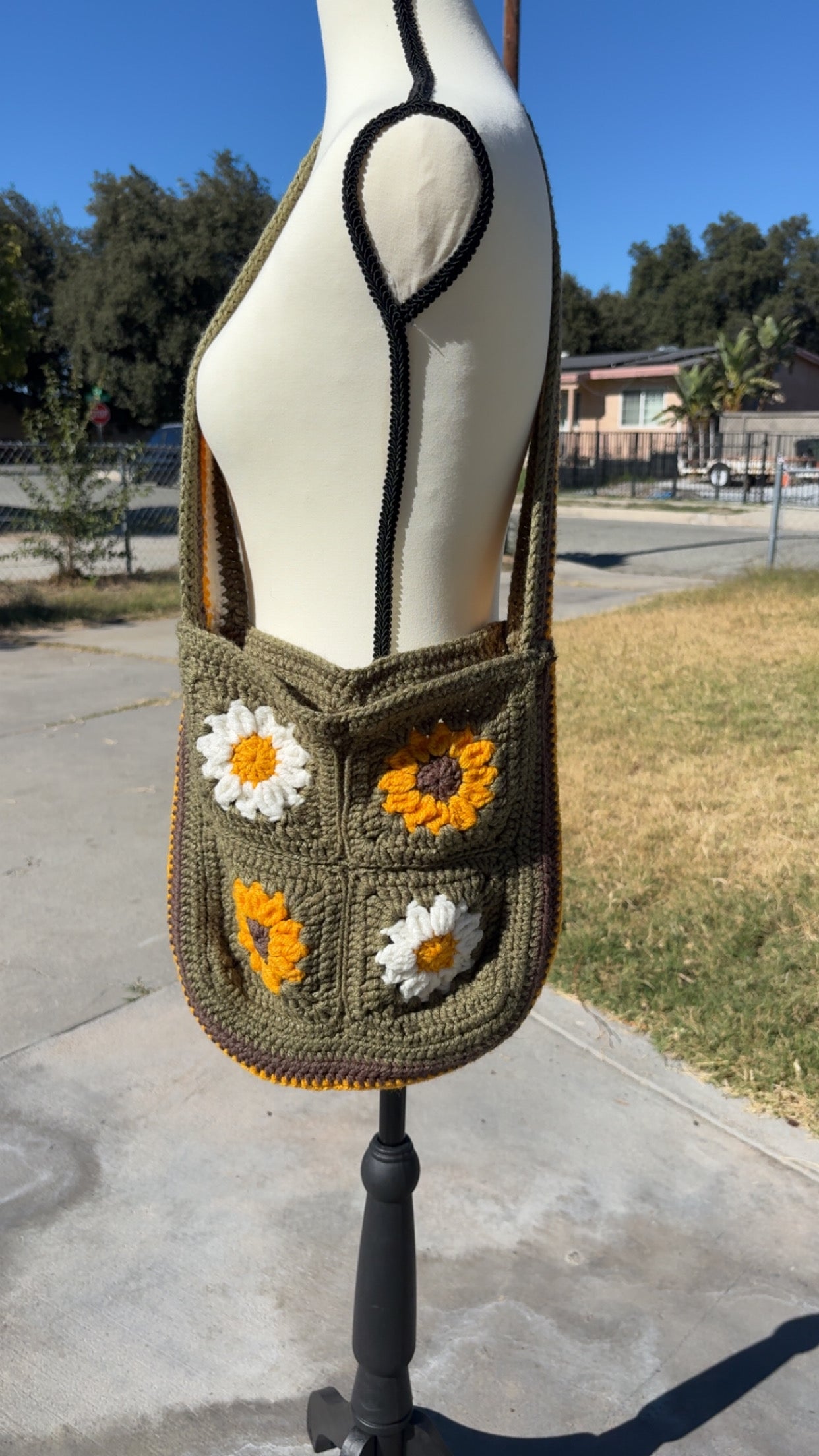 Sunflowers and Daisies bag
