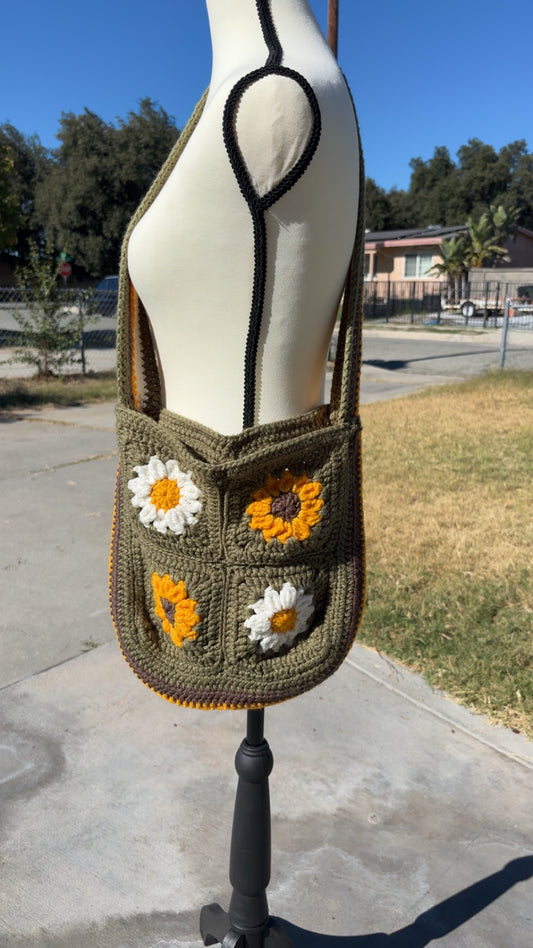 Sunflowers and Daisies bag