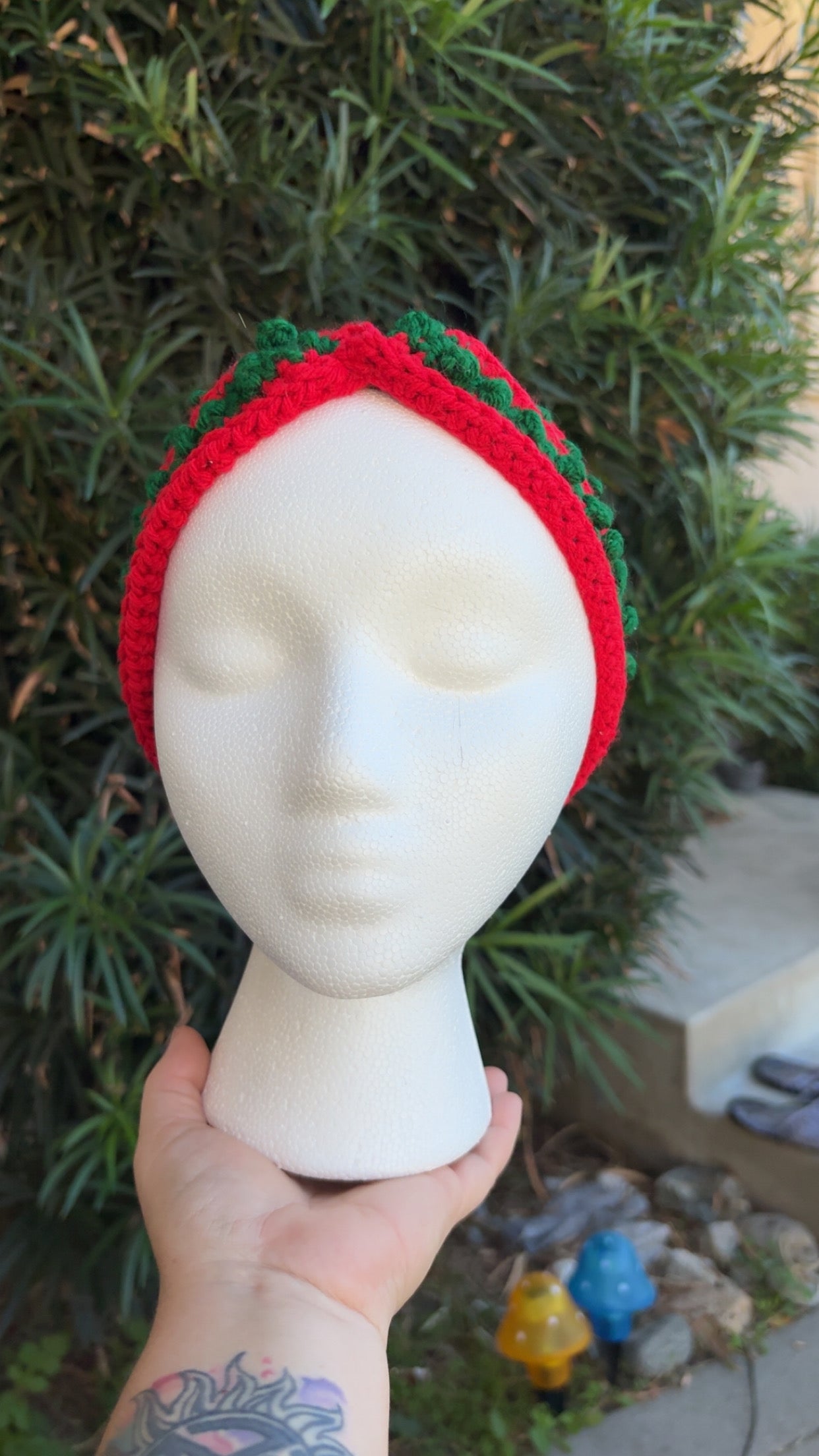 Bubble twisted headband