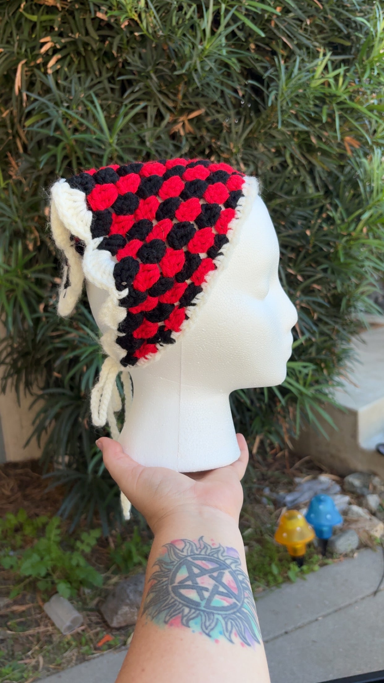 Granny stitch bandanna ***stranger things inspired***