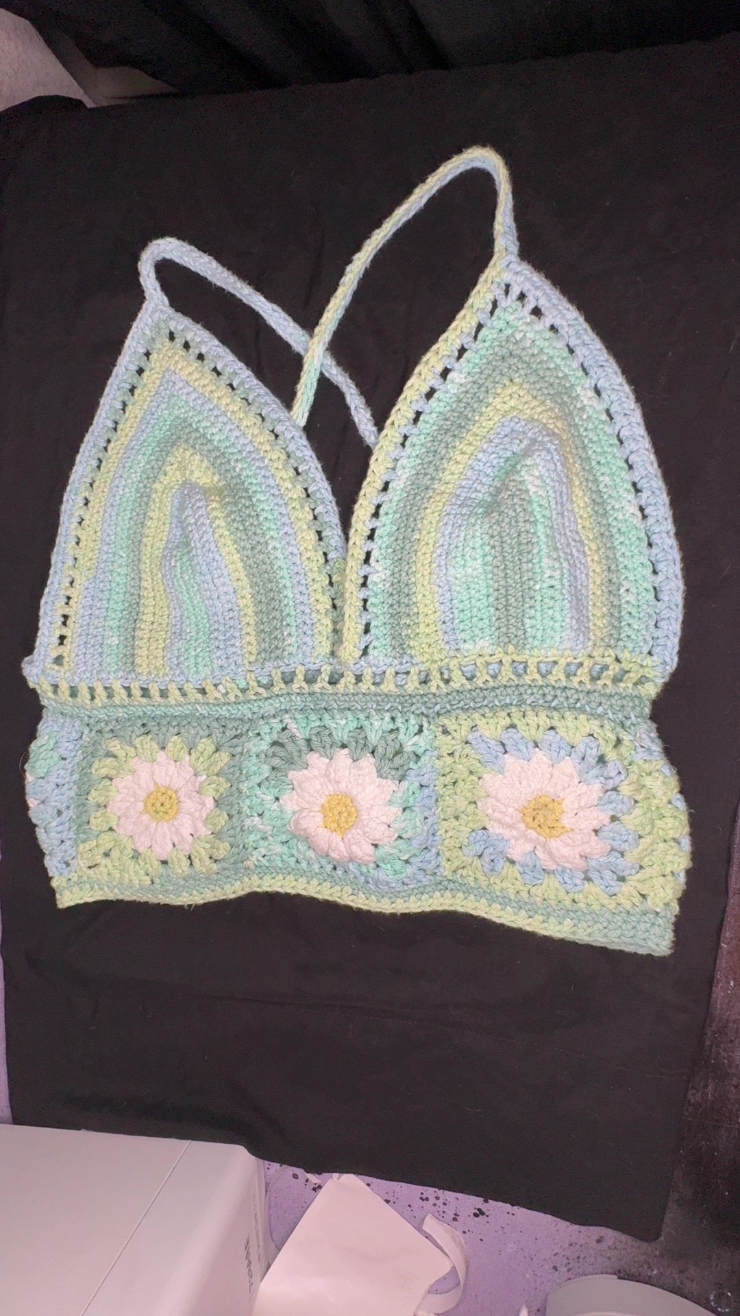 Daisy Flower top in 2x