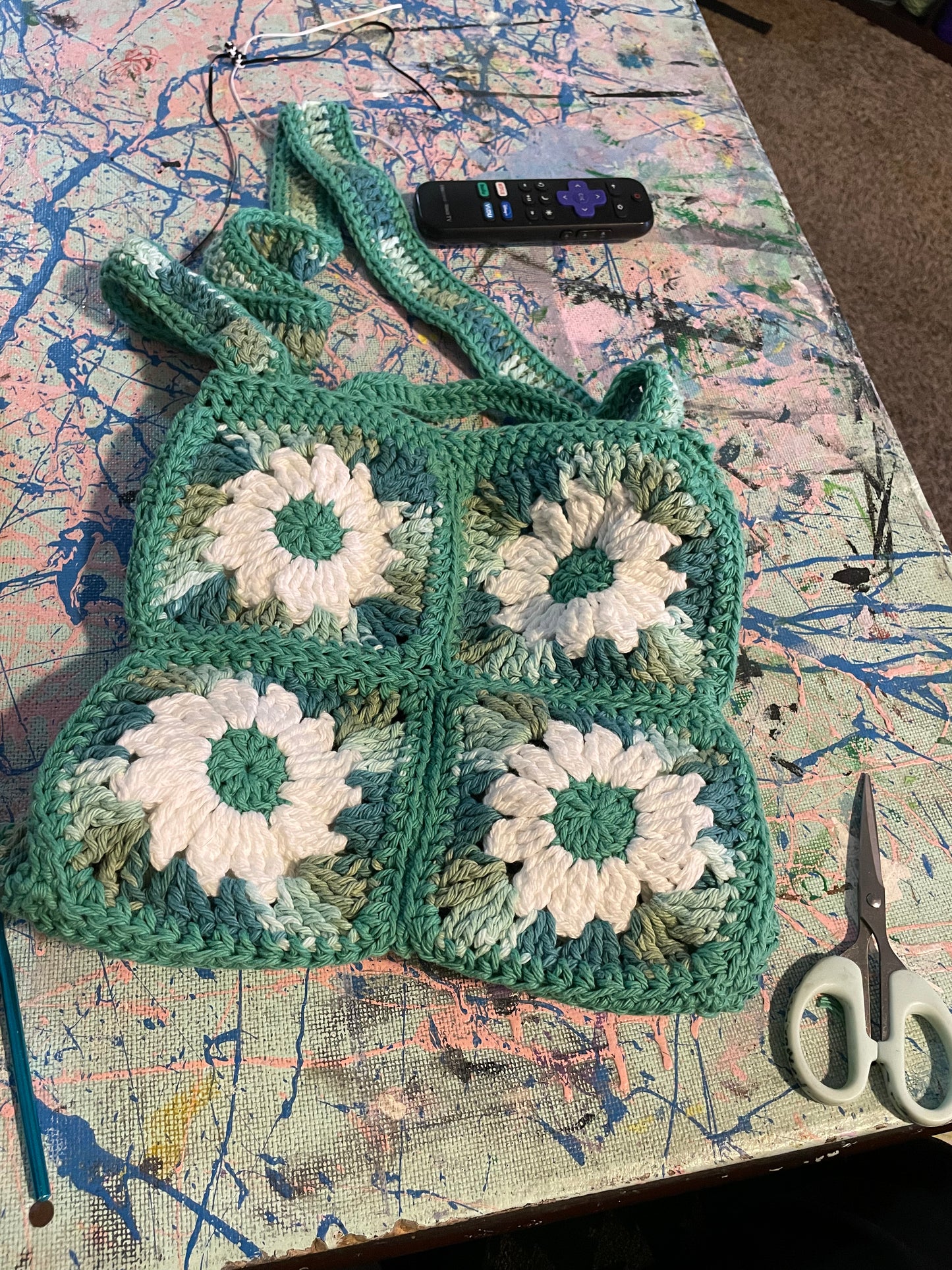 Tote bag teal